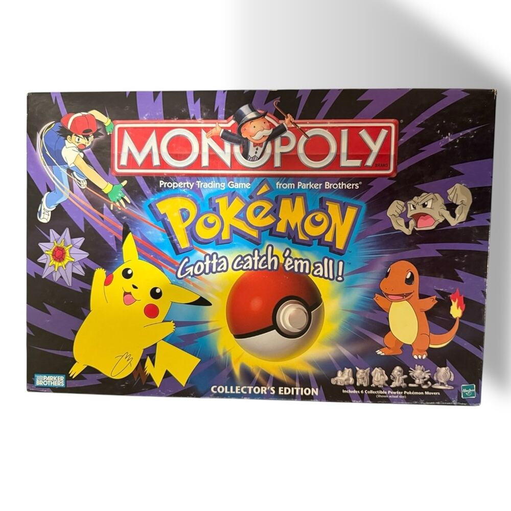 Pokemon Monopoly Collectors Edition HASBRO 1998/1999